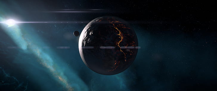 Mass Effect, Andromeda, space, planet, HD wallpaper