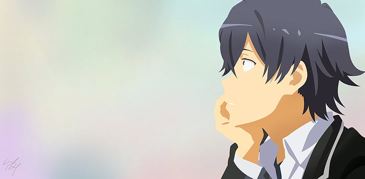 Anime, My Teen Romantic Comedy SNAFU, Hikigaya Hachiman, HD wallpaper