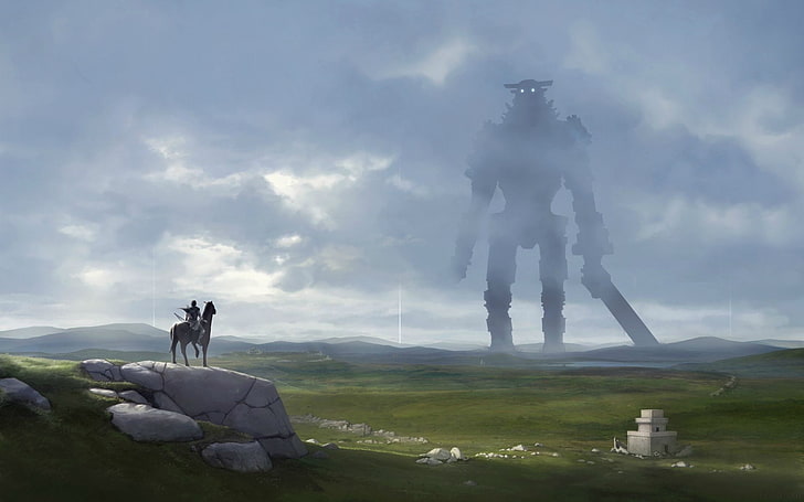 SOTC colossus game remake shadow HD phone wallpaper  Peakpx