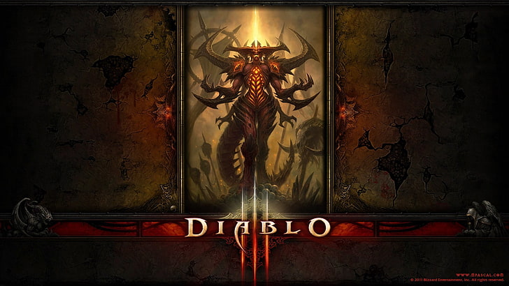 Blizzard Entertainment, Diablo III, demon, indoors, no people, HD wallpaper