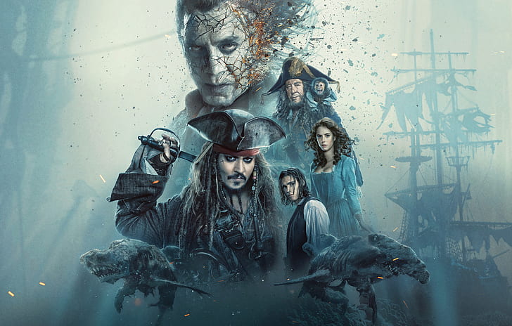 Movie, Pirates Of The Caribbean: Dead Men Tell No Tales, Brenton Thwaites, HD wallpaper