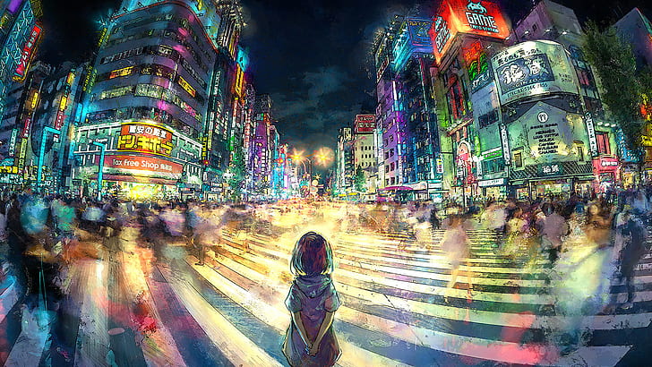 Yuumei, digital art, HD wallpaper