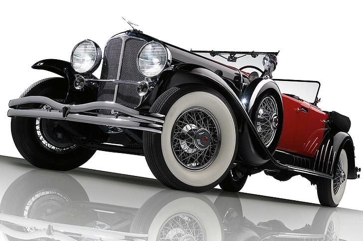 1930 Duesenberg Model J Phaeton, convertible, elegant, classic, HD wallpaper