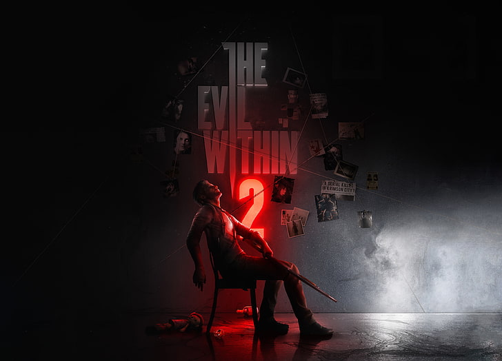 the evil within 2 4k hd  amazing, one person, arts culture and entertainment