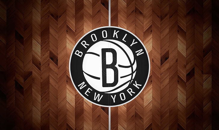 Brooklyn New York wallpaper, Sport, Logo, Basketball, NBA, Brooklyn Nets, HD wallpaper