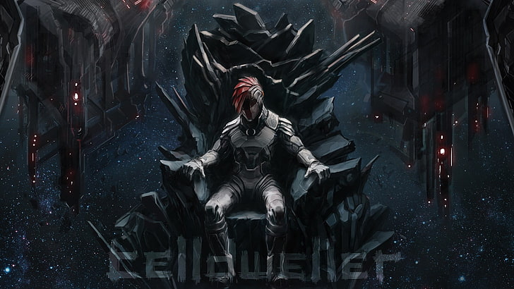 celldweller, end of an empire, throne, sci-fi, music, Others