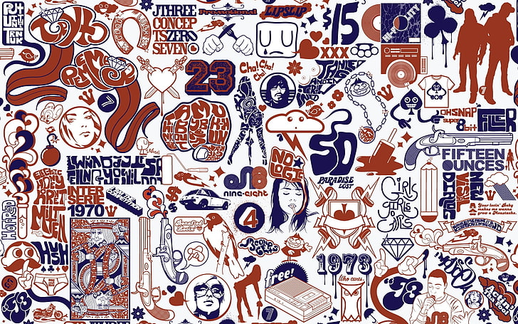 brown and blue Fifteen Ounces clip art, much, red, white, pictures, HD wallpaper