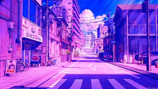 HD wallpaper: city pop, vaporwave, Japan, anime, digital | Wallpaper Flare