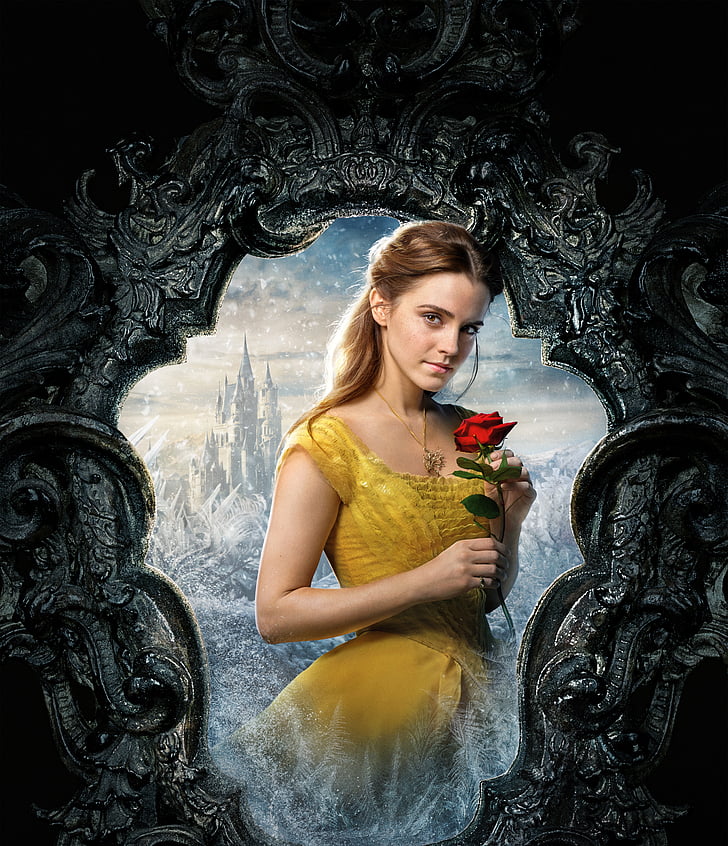 Belle Beauty And The Beast 1080p 2k 4k 5k Hd Wallpapers Free Download Wallpaper Flare