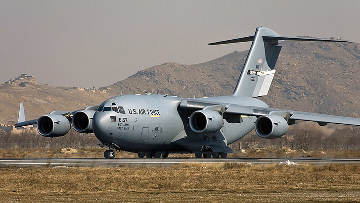 Boeing, UNITED STATES AIR FORCE, C-17, American strategic military transport aircraft