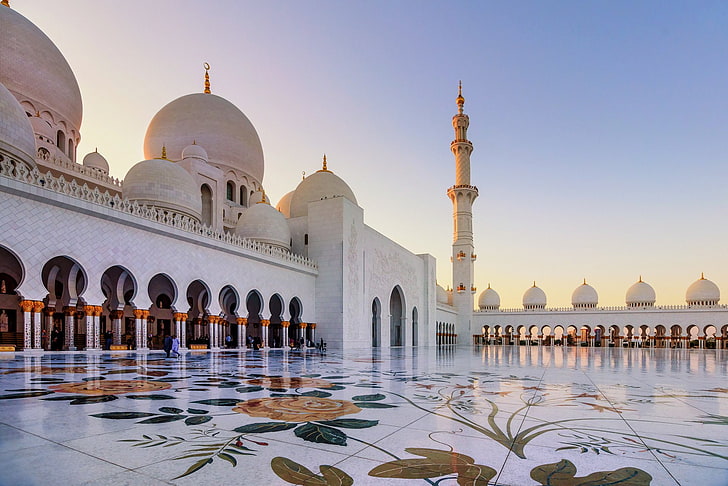 The Sheikh Zayed Grand Mosque 1080p 2k 4k 5k Hd Wallpapers Free Download Wallpaper Flare