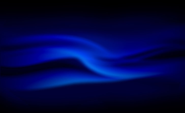 Dark Blue Aurora, blue wallpaper, Aero, Auroras, abstract, backgrounds, HD wallpaper