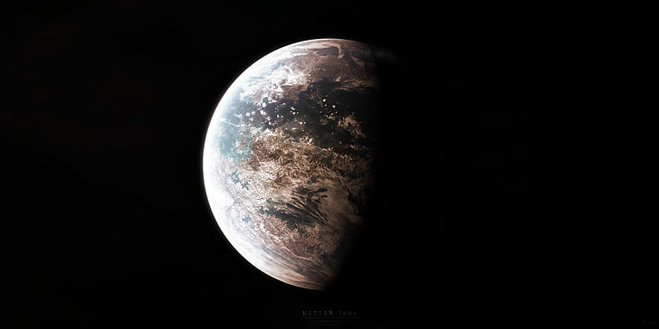 the atmosphere, oceans, exoplanet, Kepler-186 f, HD wallpaper