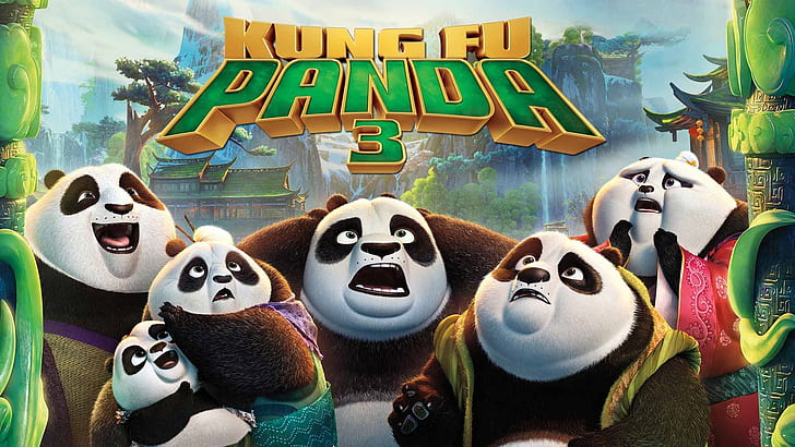 Kung Fu Panda 3, movie 2016, KungFu, HD wallpaper