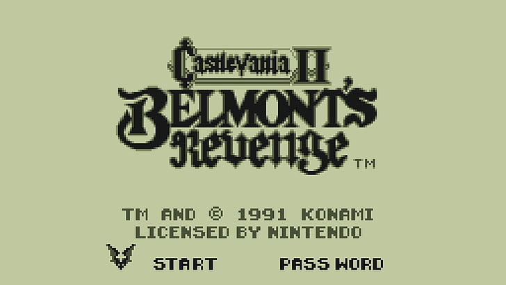 castlevania ii belmonts revenge, text, communication, western script, HD wallpaper