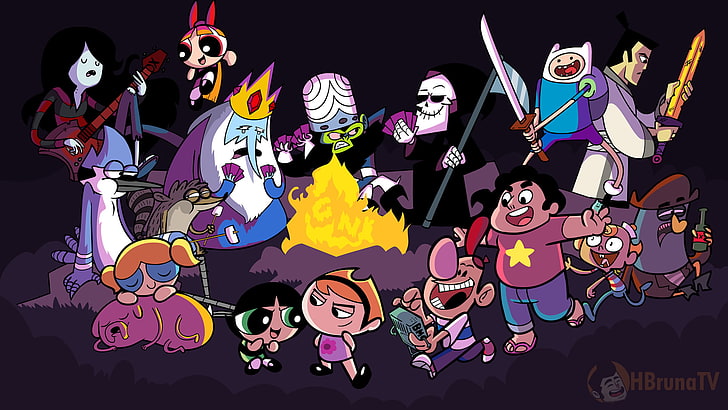Adventure Time, Samurai Jack, Cartoon Network, Regular Show