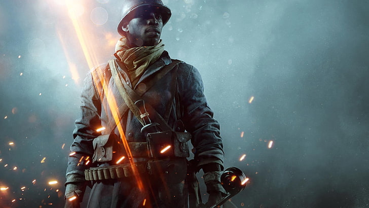 Battlefield 1, French soldier, They Shall Not Pass, DLC, HD wallpaper