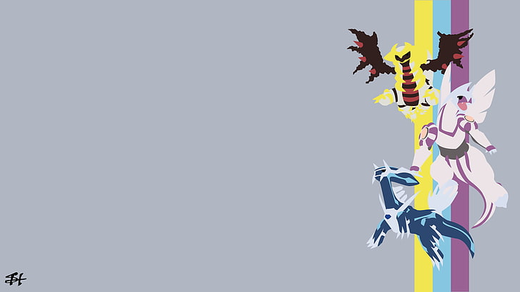 Pokémon, Dialga (Pokémon), Giratina (Pokémon), Palkia (Pokémon), HD wallpaper