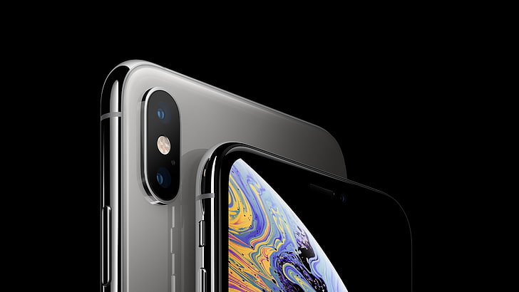 iPhone XS, iPhone XS Max, silver, smartphone, 5K, Apple September 2018 Event