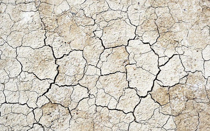brown ground, surface, cracks, background, texture, drought, dry, HD wallpaper