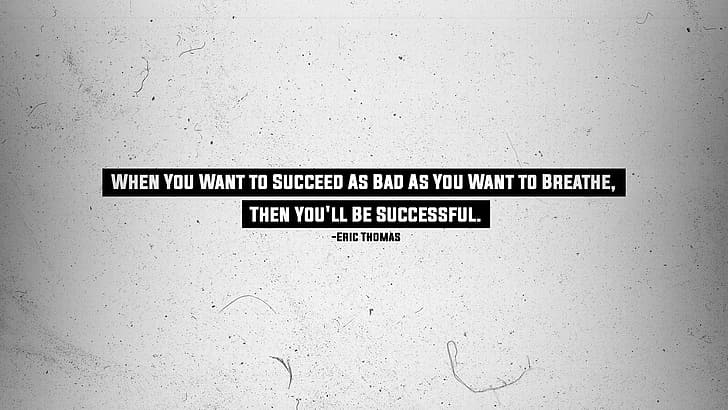 eric thomas, motivational, never give up, HD wallpaper
