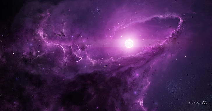 HD wallpaper: Sci Fi, Nebula, Purple, Space | Wallpaper Flare
