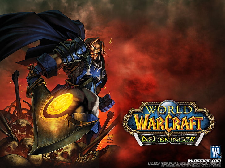 World Warcraft poster, World of Warcraft, Ashbringer, video games, HD wallpaper