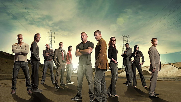 men's gray pants, Prison Break, Wentworth Miller, males, group of people, HD wallpaper