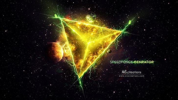 Speed Force Generator poster, speedforce, trending, Photoshop, HD wallpaper