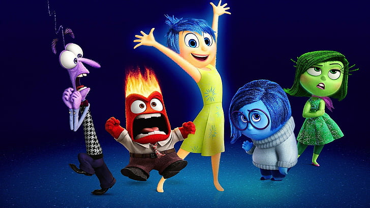 Movie, Inside Out, Anger (Inside Out), Disgust (Inside Out), HD wallpaper