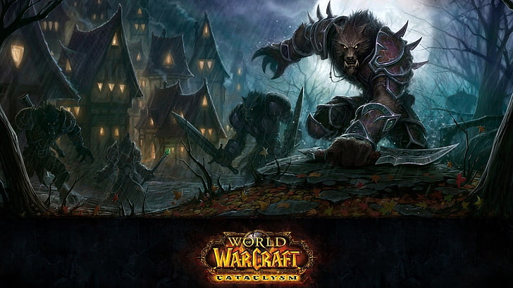 World of Warcraft digital wallpaper,  World of Warcraft: Cataclysm, HD wallpaper