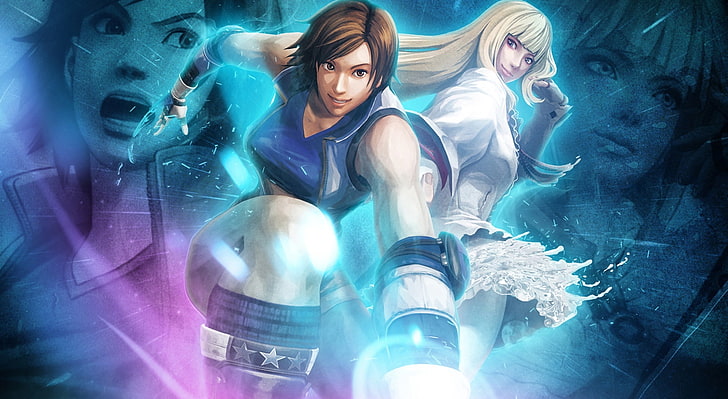 Street Fighter X Tekken - Asuka  Lili, Asuka Kazama and Lili Rochefort from Tekken illustration, HD wallpaper