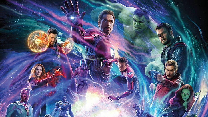 HD wallpaper: avengers infinity war, 2018 movies, hd, poster, iron man,  wanda maximoff | Wallpaper Flare