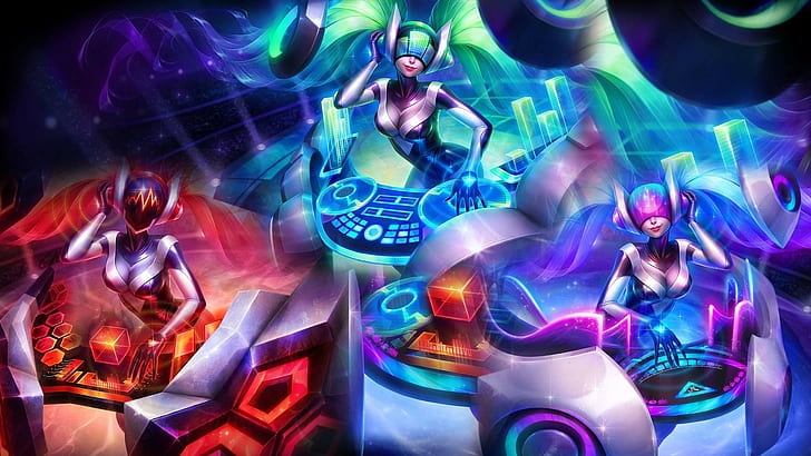 League of Legends, Sona (League of Legends), DJ Sona, HD wallpaper