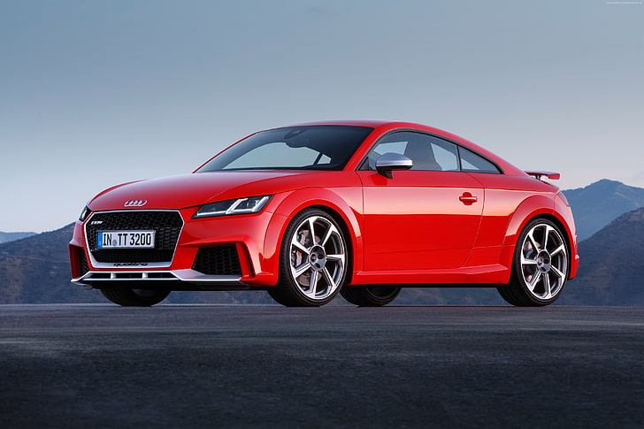 Auto China 2016, red, Audi TT RS Coupé (8S), Beijing Motor Show 2016