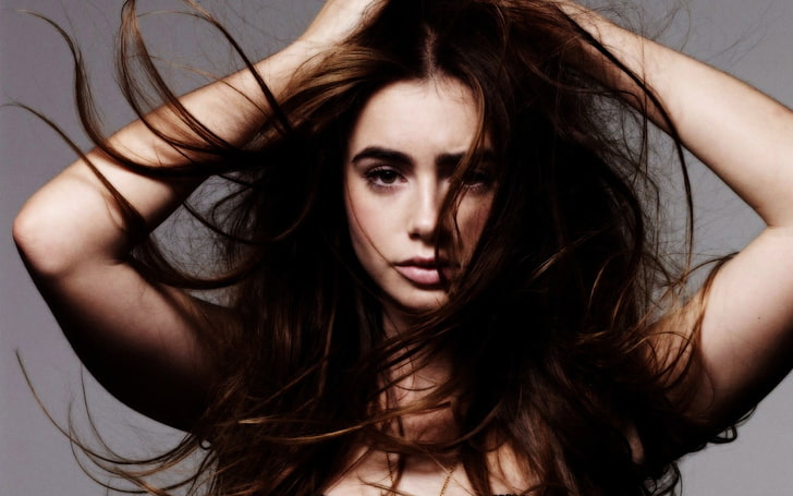 Lily Collins beauty photo HD wallpaper 06, Lily Collins, young adult