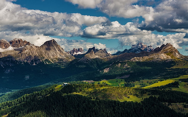 nature, landscape, Alps, mountains, Dolomites (mountains), Italy