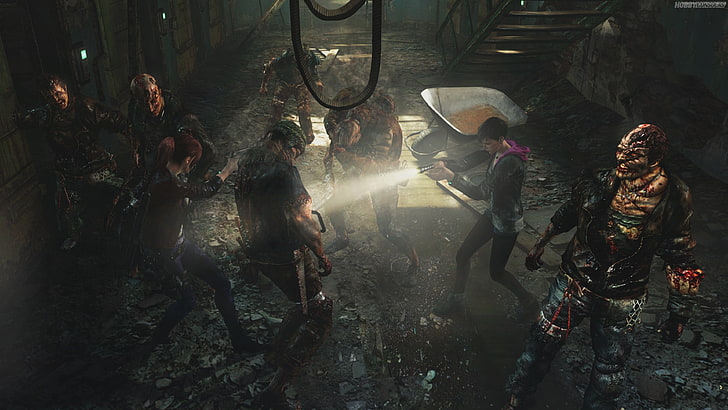 Xbox One, PS4, review, screenshot, monsters, Resident Evil: Revelations 2, HD wallpaper