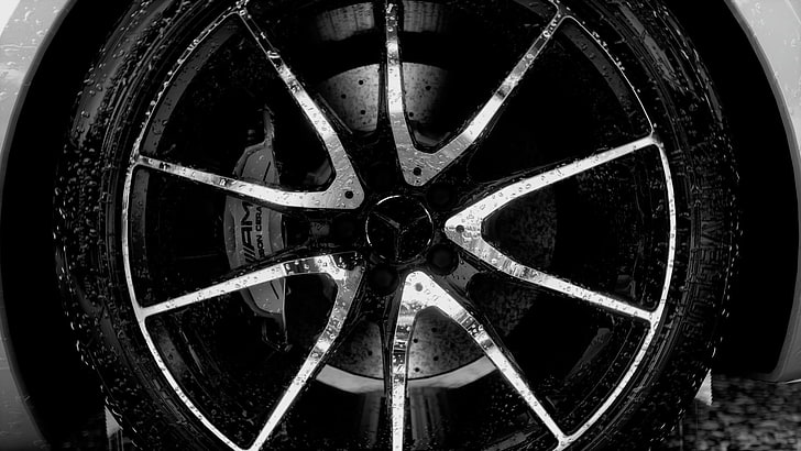 gray and black vehicle wheel with tire, Mercedes-Benz, Driveclub