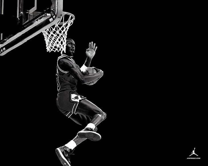 nba basketball michael jordan chicago bulls 1280x1024  Sports Basketball HD Art