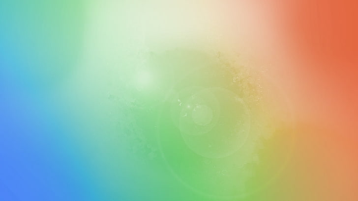 abstract, lens flare, colorful, multi colored, green color, HD wallpaper