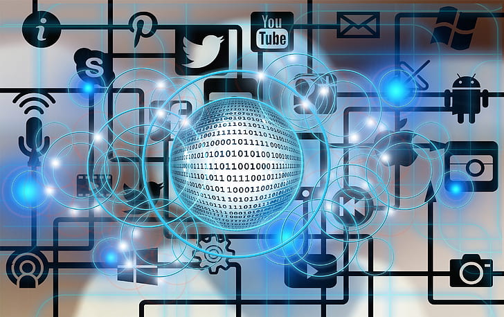 Technology, Social Media, Internet, HD wallpaper