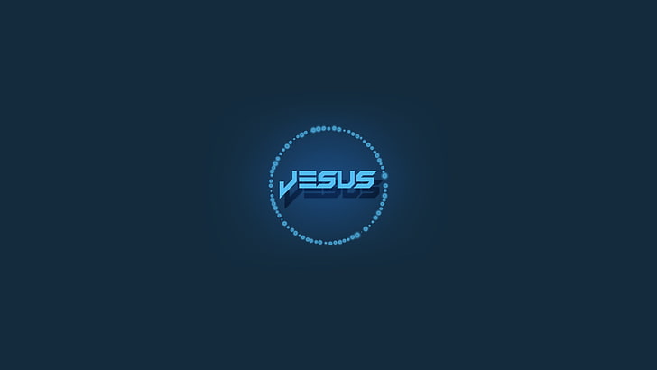 Jesus Christ, blue, no people, single object, technology, control, HD wallpaper