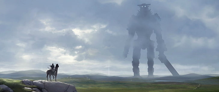 Shadow of Colossus, ultra-wide, Shadow of the Colossus, video games
