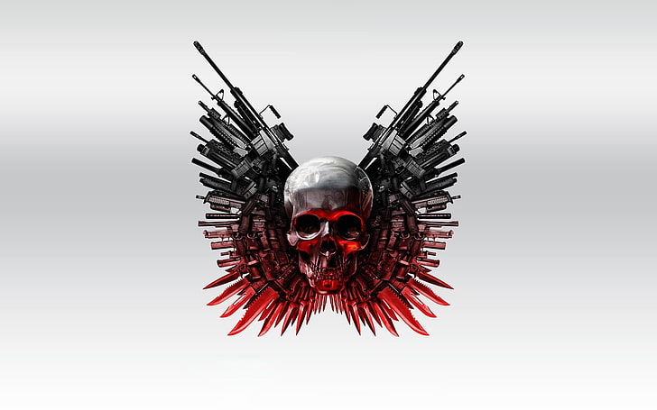 Expendables logo, the film, the expendables The Expendables, death, HD wallpaper
