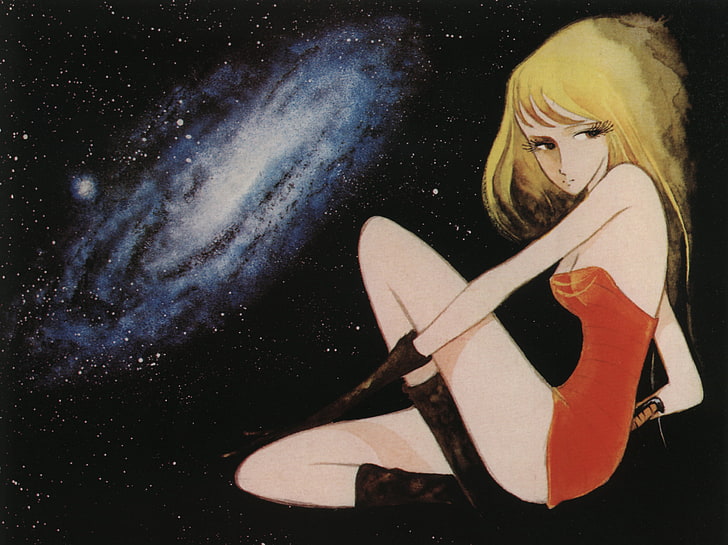 Leiji Matsumoto, space, Sexaroid, one person, full length, lifestyles, HD wallpaper