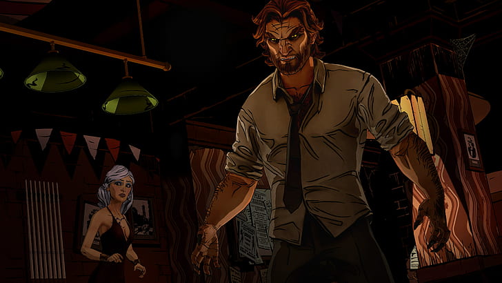 the wolf among us, one person, arts culture and entertainment, HD wallpaper