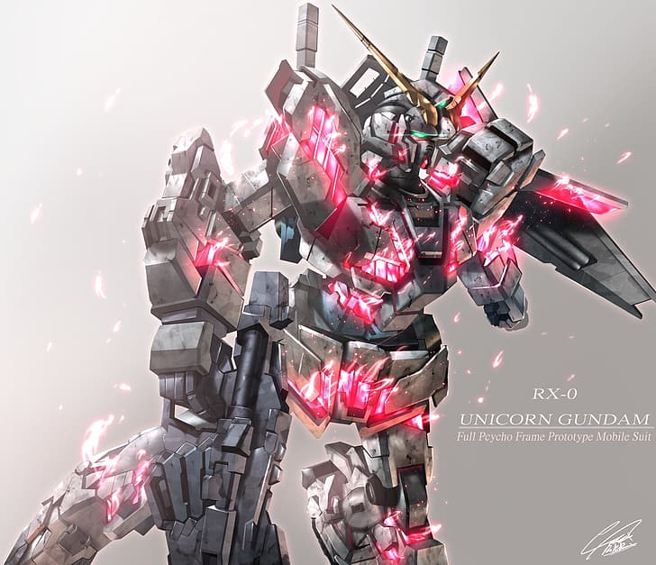 Rx 0 unicorn gundam mech anime 1080P, 2K, 4K, 5K HD wallpapers free  download | Wallpaper Flare