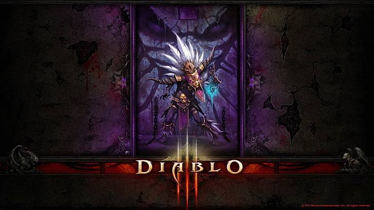 Diablo, Diablo III, Witch Doctor (Diablo III), HD wallpaper