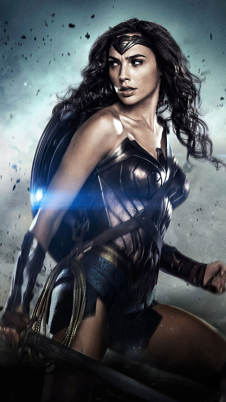 1366x768px | free download | HD wallpaper: Wonder Woman Look Batman V ...
